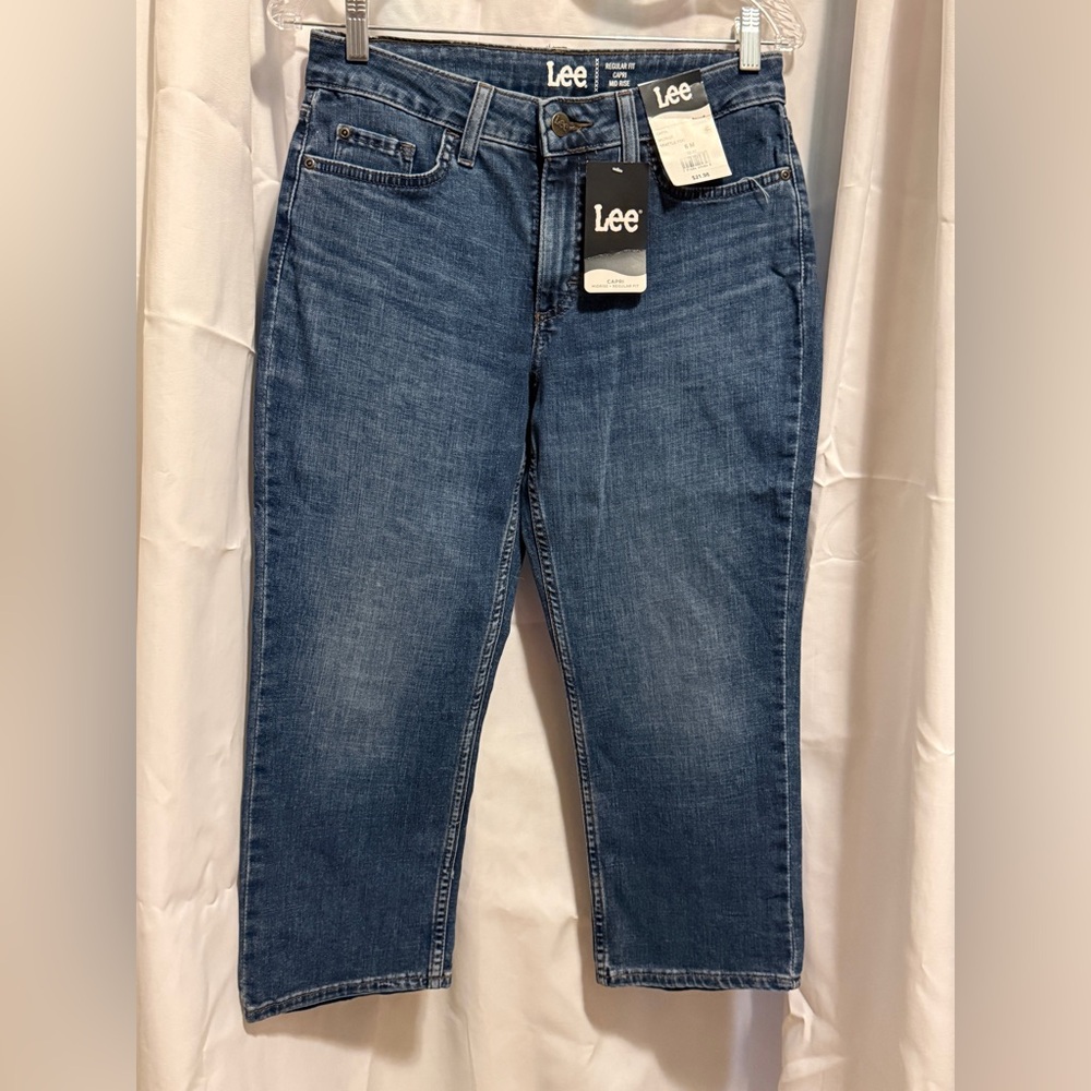 Lee Classic Indigo Capri Pants